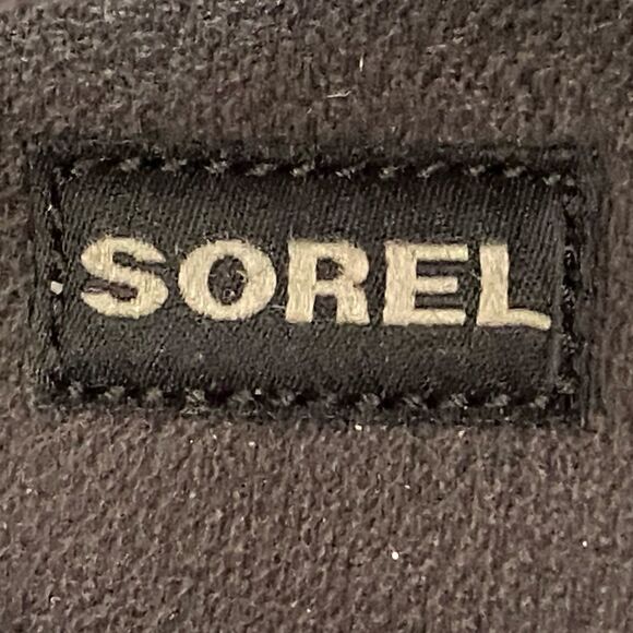 SOREL Black Fur-Lined Lace-Up Waterproof Winter Boots Sz 11 Outdoor Ski Resort - Picture 13 of 16